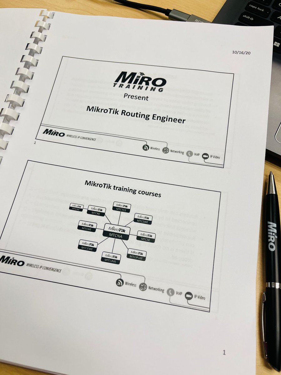 AdNotesTech's tweet image. We are excited to announce that our network engineer &amp;amp; technician have successfully completed the Certified Routing Engineer (MTCRE) program! This 3-day training has equipped them with advanced skills to manage @MikroTik RouterOS network configurations. #MTCRE #Network #MikroTik
