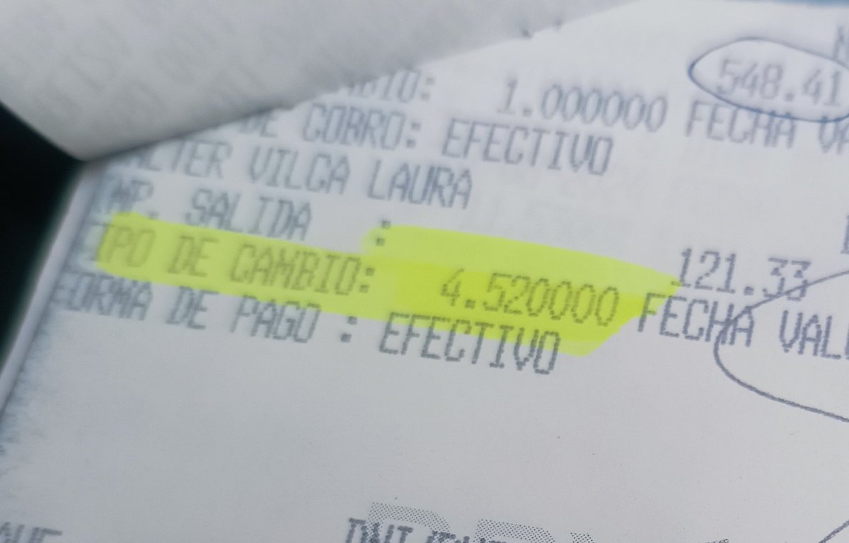 Sres <a href="/bbva_peru/">BBVA en Perú</a>, no es poco exagerado su tipo de cambio?, salgo de su agencia con el mismo sentimiento que tiene uno cuando le arranchan el celular, 4.52 su tipo de cambio, y en la calle está 3.74, nadie regula eso?