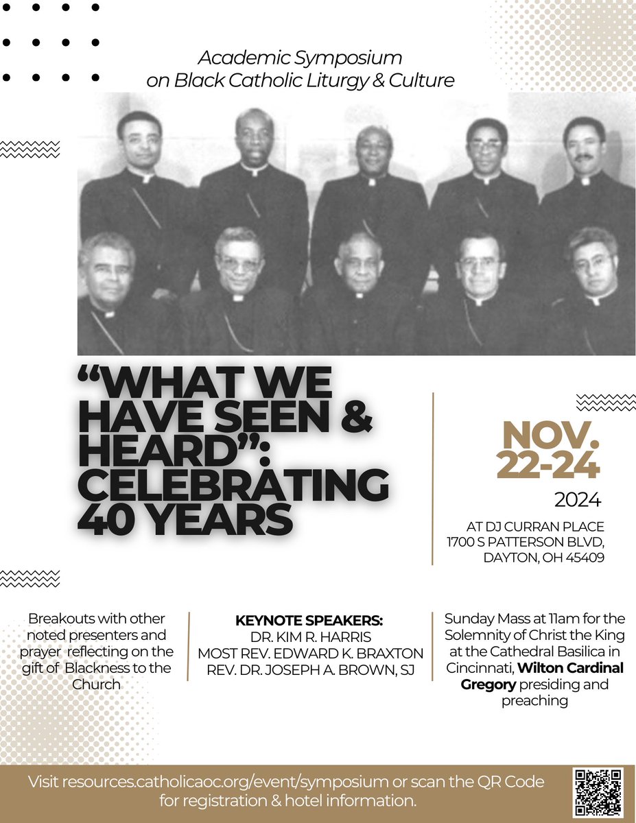 MFR is helping prepare this exciting event, co-sponsored by <a href="/CatholicAoC/">Archdiocese of Cincinnati</a> and <a href="/univofdayton/">University of Dayton</a> 

Registration is open now: resources.catholicaoc.org/event/symposium
Get those hotel rooms soon! We can't wait to see you there! 

Will you help us spread the word? PM us for details and interview ops!