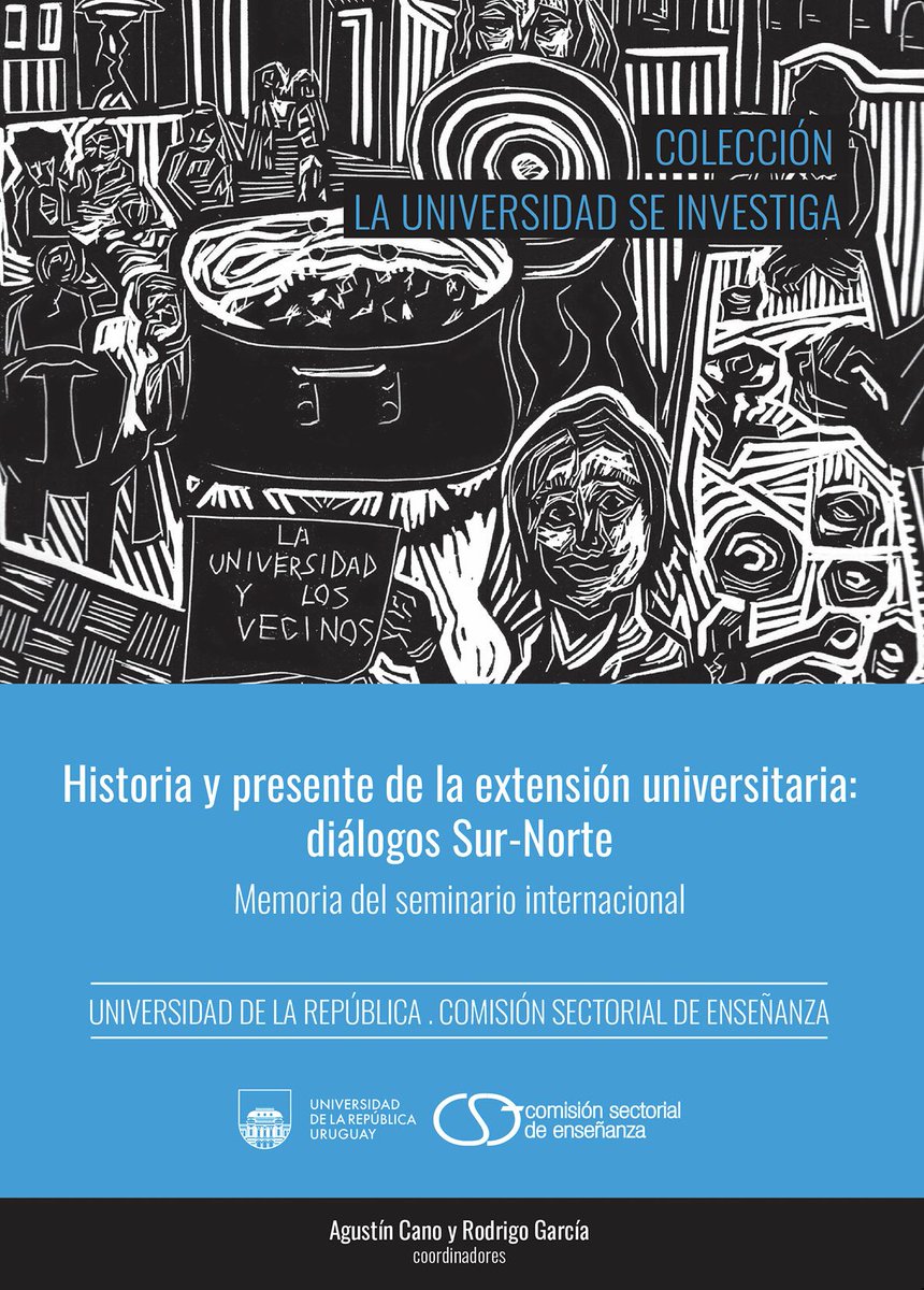 📖 LIBRO | "Historia y presente de la extensión universitaria: diálogos Sur-Norte"

🔹 Se trata de una publicación digital que forma parte de la colección "La Universidad se investiga" de <a href="/cseudelar/">Pro Rectorado de Enseñanza</a>.

🔎 Se puede descargar libremente en: cse.udelar.edu.uy/la-universidad…