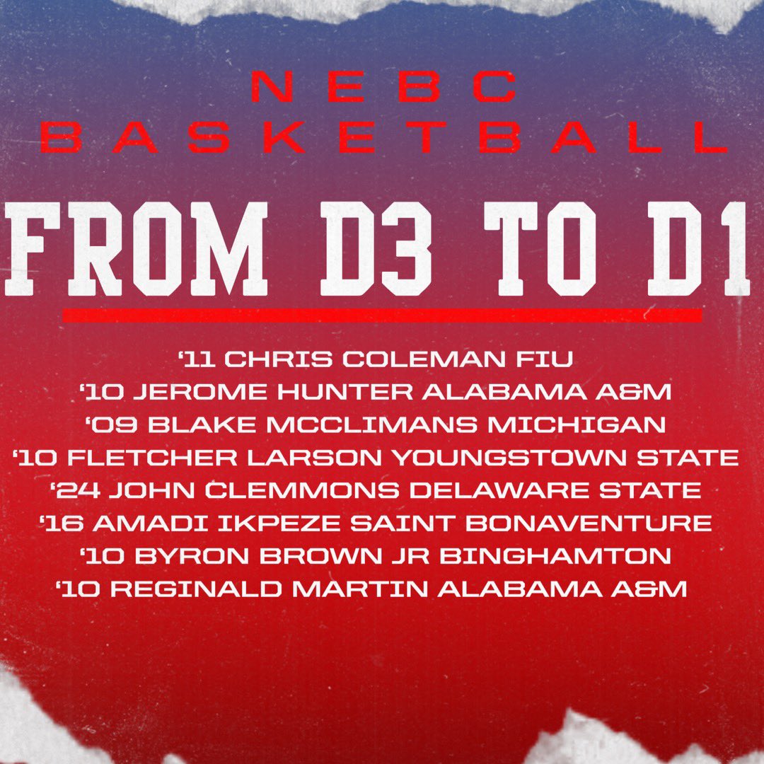 NEBC Basketball 👀 (@nebcbasketball_) on Twitter photo We’re the ☝🏽 Independent 🏀 group in the country. Why? Because we’re the group that started advance-skills and body development in 2004. producing these Top 8 D3 prospects into D1 ⛹🏾⛹🏻 Just ask Sonny Vaccaro <a href="/NickDePaula/">Nick DePaula</a>. ‘04 <a href="/Nike/">Nike</a> <a href="/adidas/">adidas</a> was 👀 for <a href="/KingJames/">LeBron James</a> type #Innovation We’re the ☝🏽 Independent 🏀 group in the country. Why? Because we’re the group that started advance-skills and body development in 2004. producing these Top 8 D3 prospects into D1 ⛹🏾⛹🏻 Just ask Sonny Vaccaro <a href="/NickDePaula/">Nick DePaula</a>. ‘04 <a href="/Nike/">Nike</a> <a href="/adidas/">adidas</a> was 👀 for <a href="/KingJames/">LeBron James</a> type #Innovation