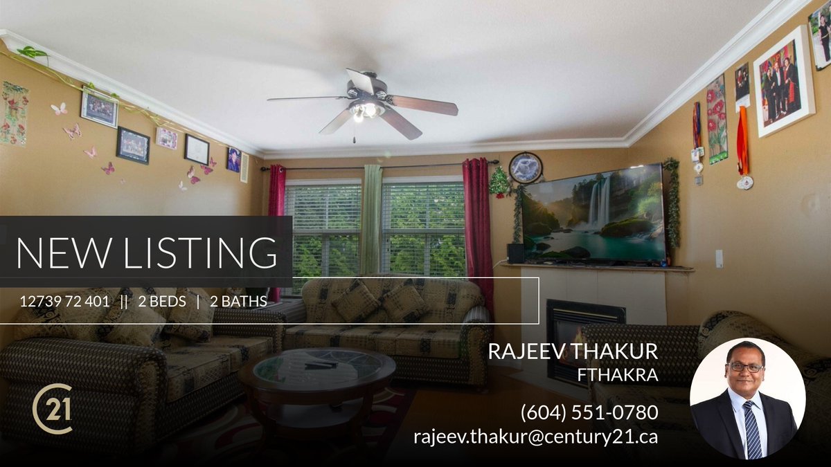 📍 New Listing 📍 Take a look at this fantastic new property that just hit the market located at 12739 72 401 in Surrey. Reach out here or at (604) 551-0780 for more information

Regards

Rajeev Thaku... homeforsale.at/12739_72_401_b…
