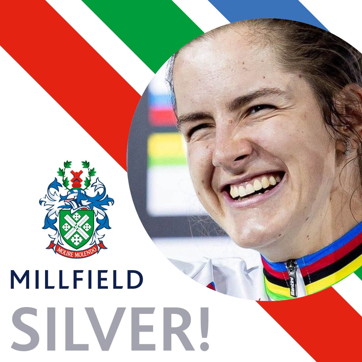 🥈SILVER🥈

A huge congratulations to OM Daphne Schrager who has won silver in the Women's C1 3000m Individual Pursuit at the Paralympic Games!

This is Paralympic GB's first medal of Paris 2024! Congratulations, Daphne! What a fantastic achievement🥈