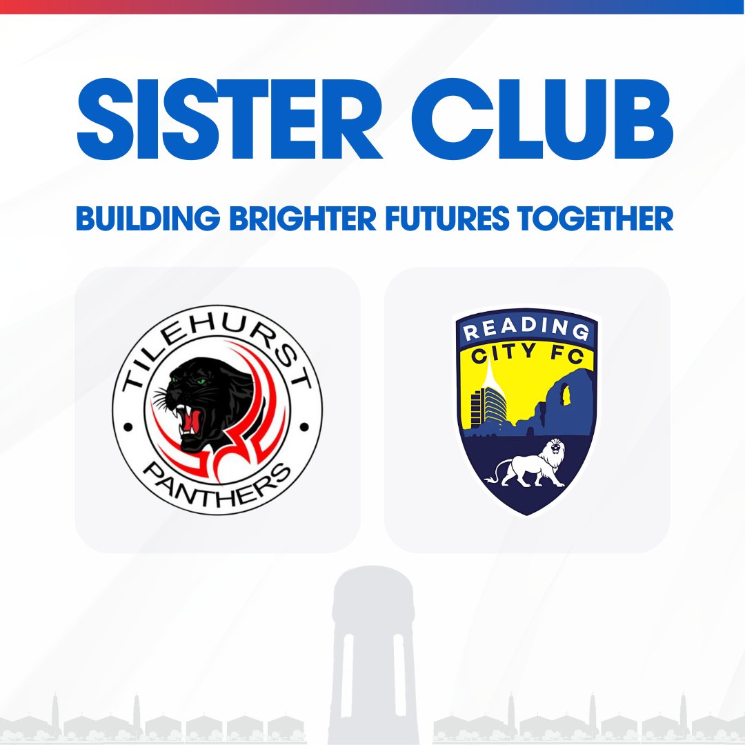 💙 @readingcityfc 🤝 <a href="/TP_GirlsFC/">Tilehurst Panthers⚽️</a>  ❤️

Reading City Football Club is proud to announce that we will be strengthening our partnership with Tilehurst Panthers Football Club.

Having worked with <a href="/TP_GirlsFC/">Tilehurst Panthers⚽️</a> since 2018, they're already regarded as our 'Sister Club' with their women's