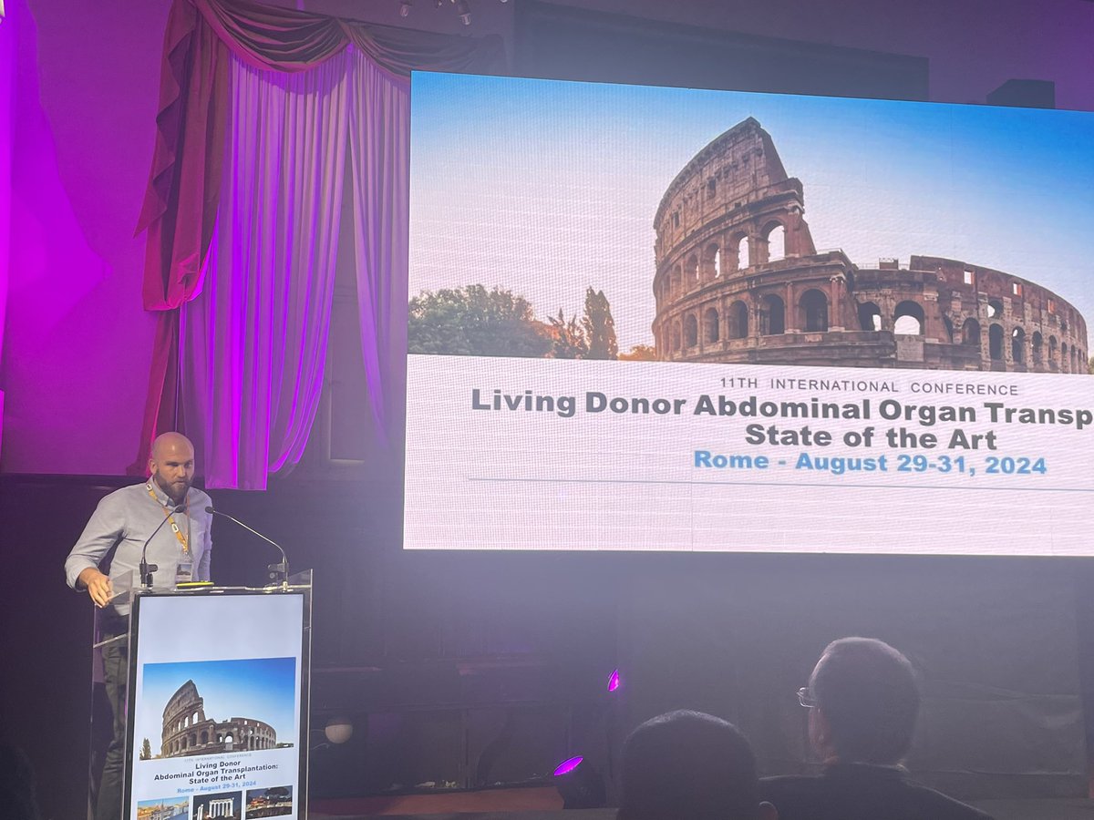 One of our research fellows (<a href="/Kidney_Research/">Kidney Research UK</a> fellow) presenting the winning pitch to an innovative way to improve living donation and transplantation <a href="/ESOTtransplant/">ESOTtransplant</a> at the Living Donor Abdominal Organ Transplantation #YPT 2024 workshop