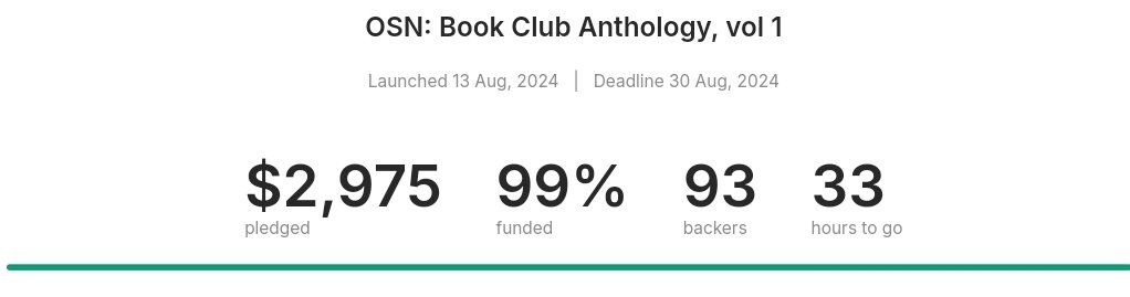 Who wants to do it? Who wants to be the Hero who takes us over the top?

kickstarter.com/projects/onesh…