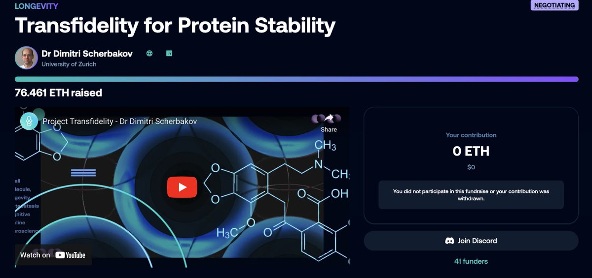 Molecule_sci's tweet photo. Project Transfidelity has reached its funding goal on Catalyst! 🍾🎉

Let this moment be a signal to all - the crypto community stands at the precipice of something great. It's time to use our power for good.

Join the telegram chat here: https://t.co/tVXrUnWqNf https://t.co/pnZCJJhOxd