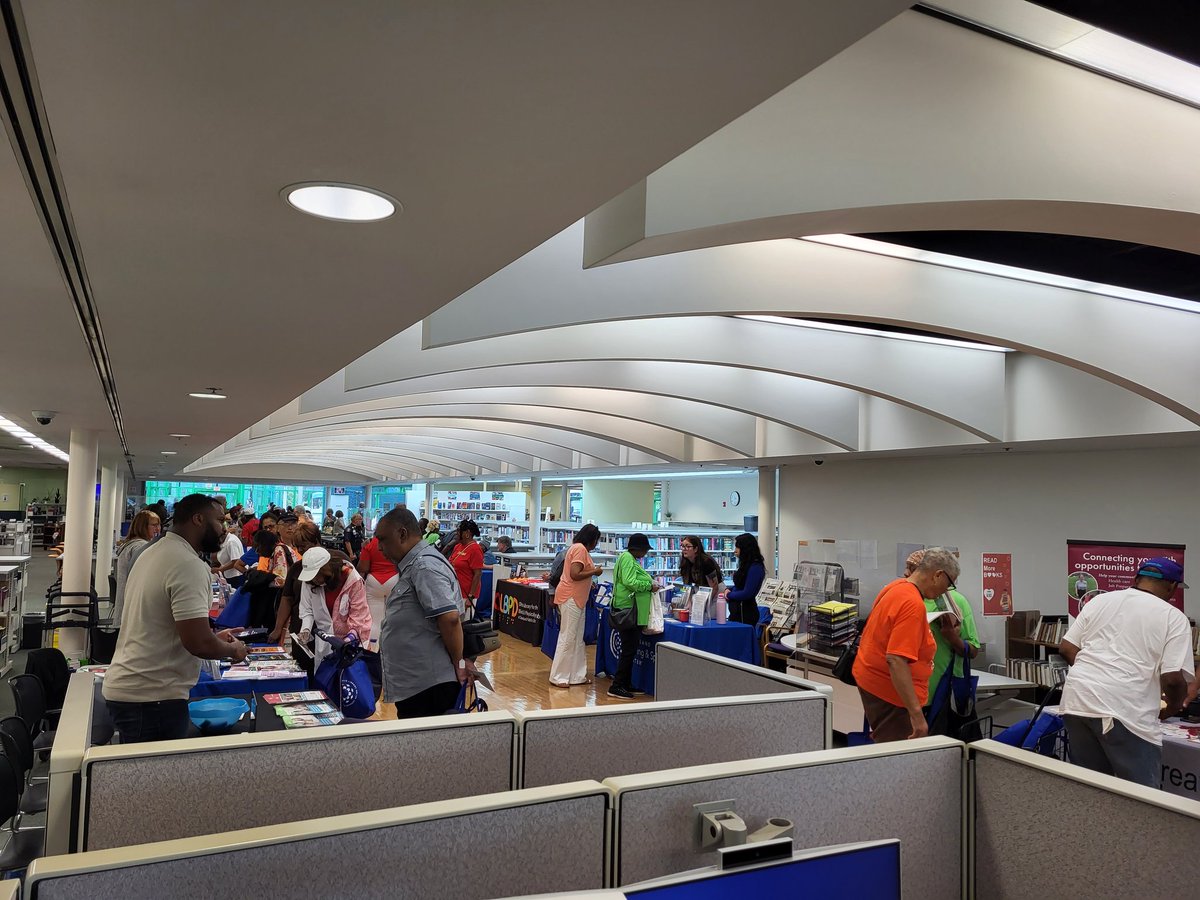 Cuyahoga JFS (CJFS) (@cjfsoutreach) on Twitter photo Senior Showcase now until 2 pm <a href="/Cleveland_PL/">Cleveland Public Library</a> Memorial Branch.
See us for healthcare options, food assistance work/training programs and more! Senior Showcase now until 2 pm <a href="/Cleveland_PL/">Cleveland Public Library</a> Memorial Branch.
See us for healthcare options, food assistance work/training programs and more!
