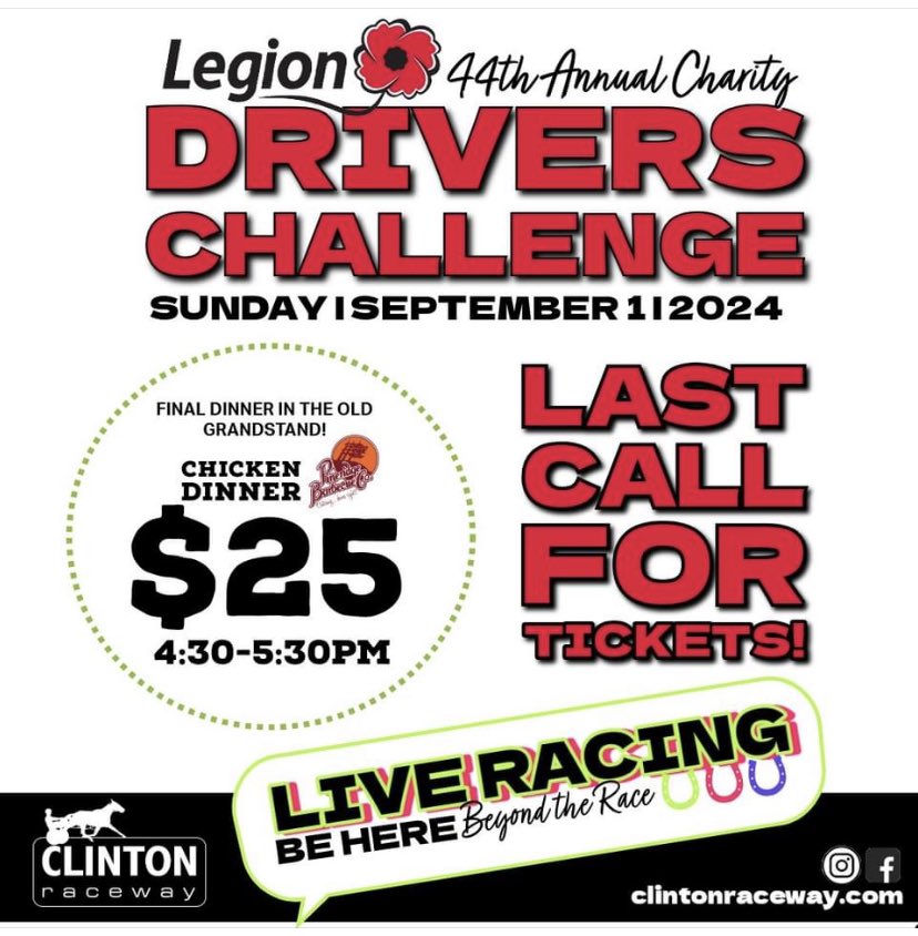 Last call for dinner tickets!