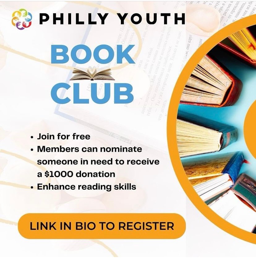 Do you like to read? Do you know a family or friend in need that could use $1000? Well join our Philly Youth virtual book club for more information !! Registration open to teens ages 14-17, DM for additional details🥳#Bookclub #giveaway