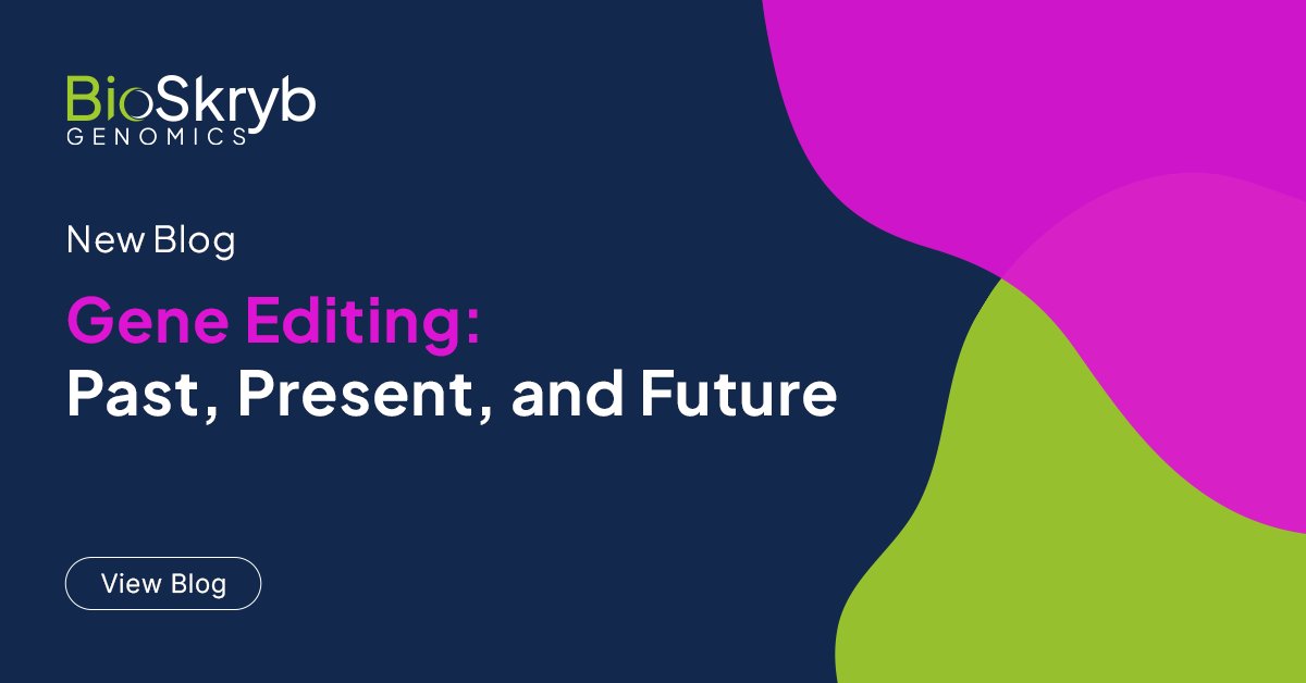 Last week we caught up with our very own CRISPR expert and enthusiast, Stephanie Scherer, PhD, Manager of Scientific Engagement at BioSkryb Genomics to discuss the state of gene editing and where the field is heading.

Dive into the blog here: go.bioskryb.com/l/1010901/2024…