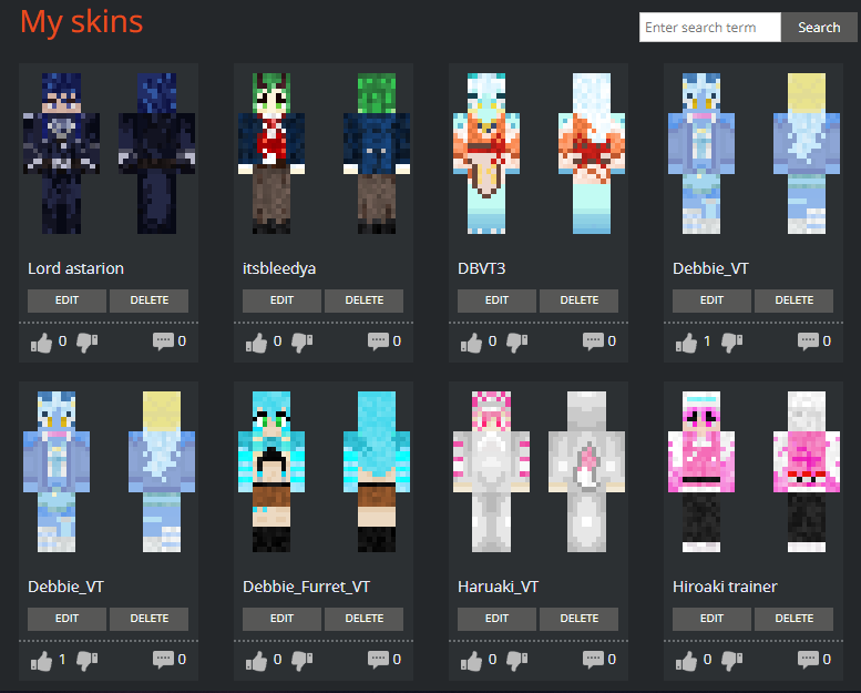 _DebbieVT_'s tweet photo. LA PAGINA DE SKINDEX YA ESTA DE REGRESO!!!
(Se que no es mi contenido habitual pero todas mis skins las he diseΓ±ado en esta pagina desde que tengo el juego, a si que queria haceroslo saber)
Si tenias una cuenta, tus skins estan a salvo!!
#Minecraft #Skindex #Vtuber #Vtuberes https://t.co/pEbiMqg8Ey