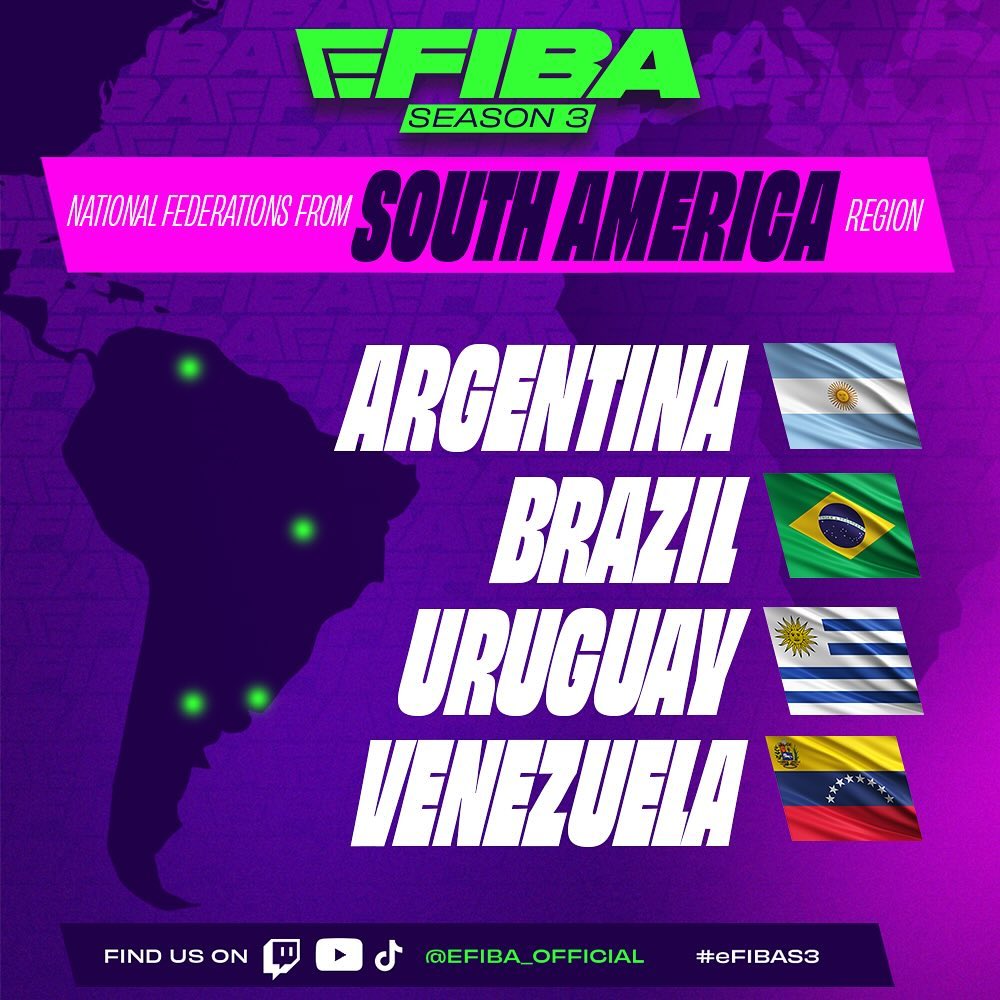 🎮 En el Día del Gamer saludamos a todos los jugadores y jugadoras del país y empezamos la cuenta regresiva para nuestra participación en la tercera temporada de <a href="/eFIBA_official/">eFIBA</a> que comenzará el 1° de octubre 🔜🏀