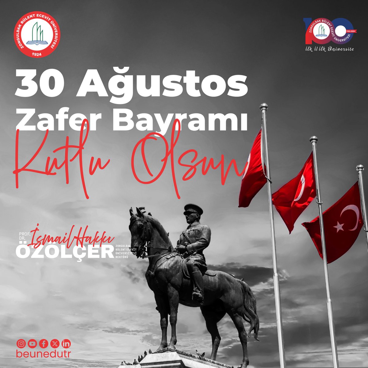 Zonguldak Bülent Ecevit Üniversitesi (@beunedutr) on Twitter photo Zonguldak Bülent Ecevit Üniversitesi Rektörü Prof. Dr. İsmail Hakkı Özölçer, 30 Ağustos Zafer Bayramı münasebetiyle bir mesaj yayımladı.🇹🇷🇹🇷🇹🇷
Mesaja erişmek için bağlantıyı kullanabilirsiniz.⬇️
🔗 w3.beun.edu.tr/haberler/rekto…
#Beun
<a href="/ihozolcer/">Prof. Dr. İsmail Hakkı ÖZÖLÇER 🇹🇷</a>
#30AgustosZaferBayramı Zonguldak Bülent Ecevit Üniversitesi Rektörü Prof. Dr. İsmail Hakkı Özölçer, 30 Ağustos Zafer Bayramı münasebetiyle bir mesaj yayımladı.🇹🇷🇹🇷🇹🇷
Mesaja erişmek için bağlantıyı kullanabilirsiniz.⬇️
🔗 w3.beun.edu.tr/haberler/rekto…
#Beun
<a href="/ihozolcer/">Prof. Dr. İsmail Hakkı ÖZÖLÇER 🇹🇷</a>
#30AgustosZaferBayramı