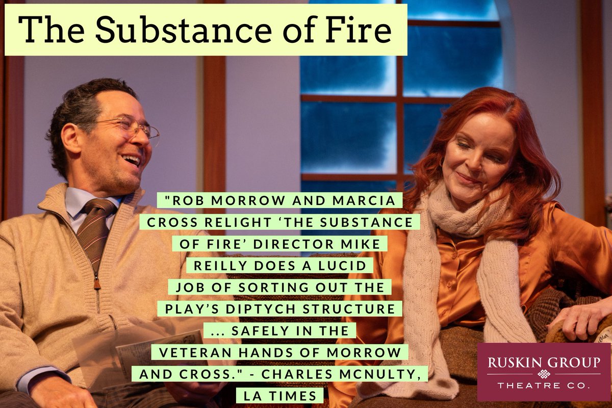Only ONE seat left for this otherwise completely SOLD OUT weekend of “The Substance of Fire!” You don’t want to miss this show that has audiences &amp; critics raving! Use the link below to grab up the last ticket before it’s gone!

app.arts-people.com/index.php?tick…
