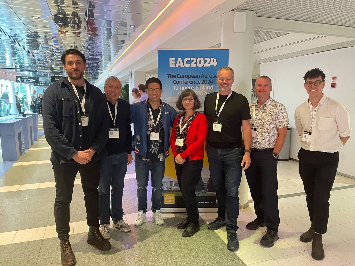 Gary Fuller (@drgaryfuller) on Twitter photo Great days of inspiration, ideas and insights at #EAC2024 / <a href="/EAC2024/">EAC 2024</a>. Huge well done to the organisers.
Wonderful to be on tour again with the <a href="/ERGImperial/">Environmental Research Group</a> <a href="/ERGAerosol/">ERG Aerosol Science @ Imperial College London</a> team again too. Great days of inspiration, ideas and insights at #EAC2024 / <a href="/EAC2024/">EAC 2024</a>. Huge well done to the organisers.
Wonderful to be on tour again with the <a href="/ERGImperial/">Environmental Research Group</a> <a href="/ERGAerosol/">ERG Aerosol Science @ Imperial College London</a> team again too.