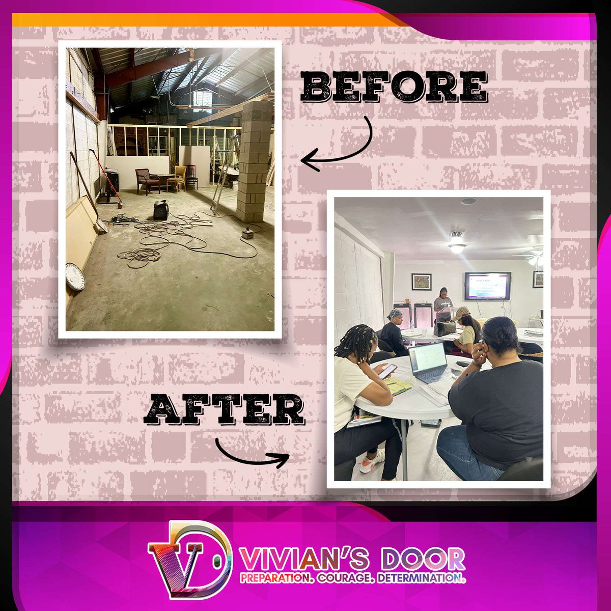 It's been an incredible year here at Vivian's Door since we opened our business center on August 26, 2023, dedicated to uplifting and empowering entrepreneurs of color! 

Here's to many more years of success, growth, and building a brighter future together!