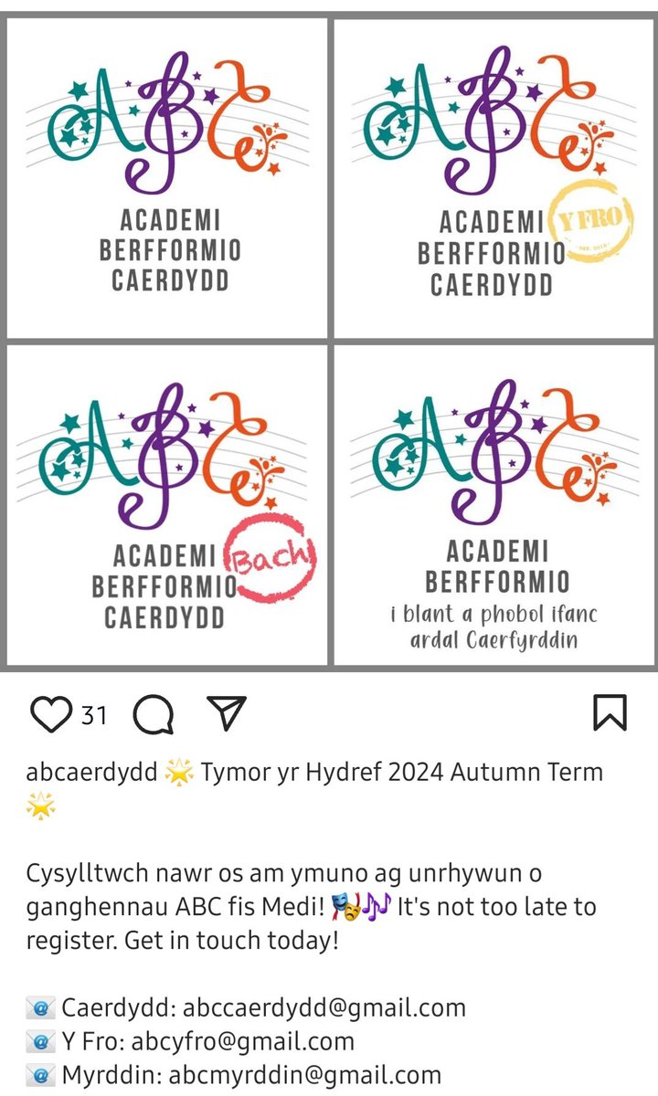 Dal amser i gofrestru! ~ Still time to register for ABC's performing academy! 🎶🎤 <a href="/AbcyFro/">ABCYFro</a>