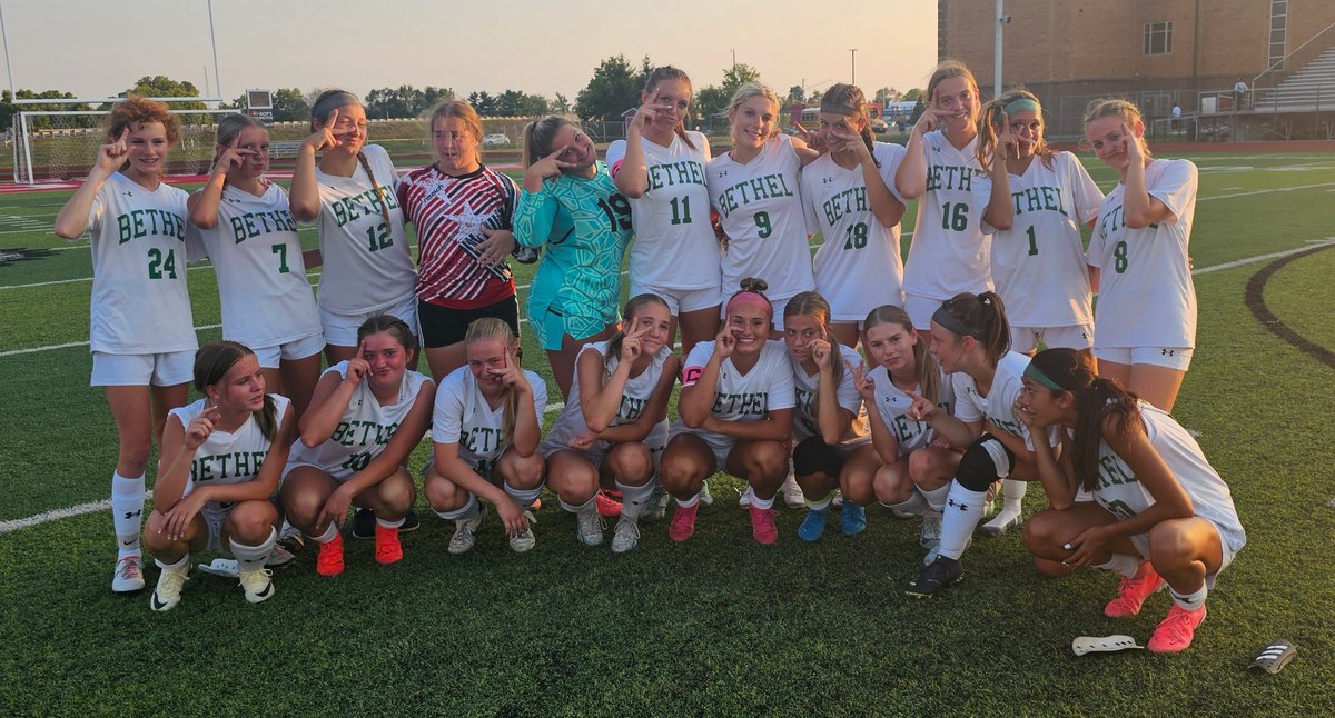 These girls are excited for our first league game tonight!! Come cheer them on over at Milton Union!!!
