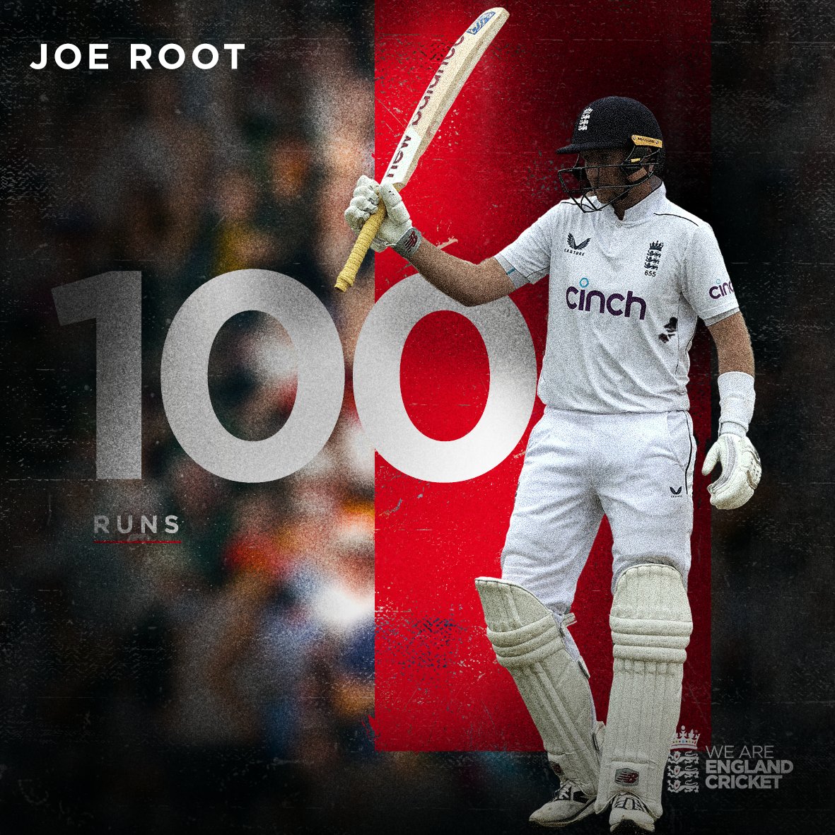 englandcricket's tweet image. 🏴󠁧󠁢󠁥󠁮󠁧󠁿 ROOOOOOOOOT! 🏴󠁧󠁢󠁥󠁮󠁧󠁿

💯 Thirty-three Test hundreds
⬆️ Joint most England Test centuries 
🌍 The world's top-ranked men's Test batter
👀 Closing in on the most Test runs for England 

Joe Root, you are 𝗶𝗻𝗲𝘃𝗶𝘁𝗮𝗯𝗹𝗲 🐐