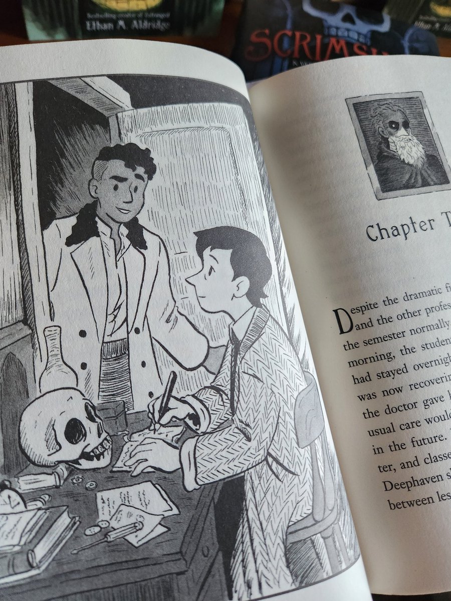 Scrimshaw will be out in a few days! I really love writing the Deephaven Mystery series, and I really want to write more. The only way that happens is if the publisher sees enough enthusiasm. So if you want to support queer all-ages gothic horror, please order your copies NOW!