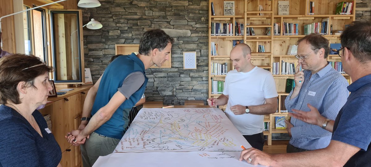 MtnResearchMRI's tweet photo. This week in the heart of the 🇨🇭 Alps we held our MRI Governing Body Retreat 🌄🤝 We reviewed progress, celebrated achievements, and aligned future plans to support #OurChangingMountains. Thank you to everyone for making it a success! https://t.co/0MB2VVHgUs