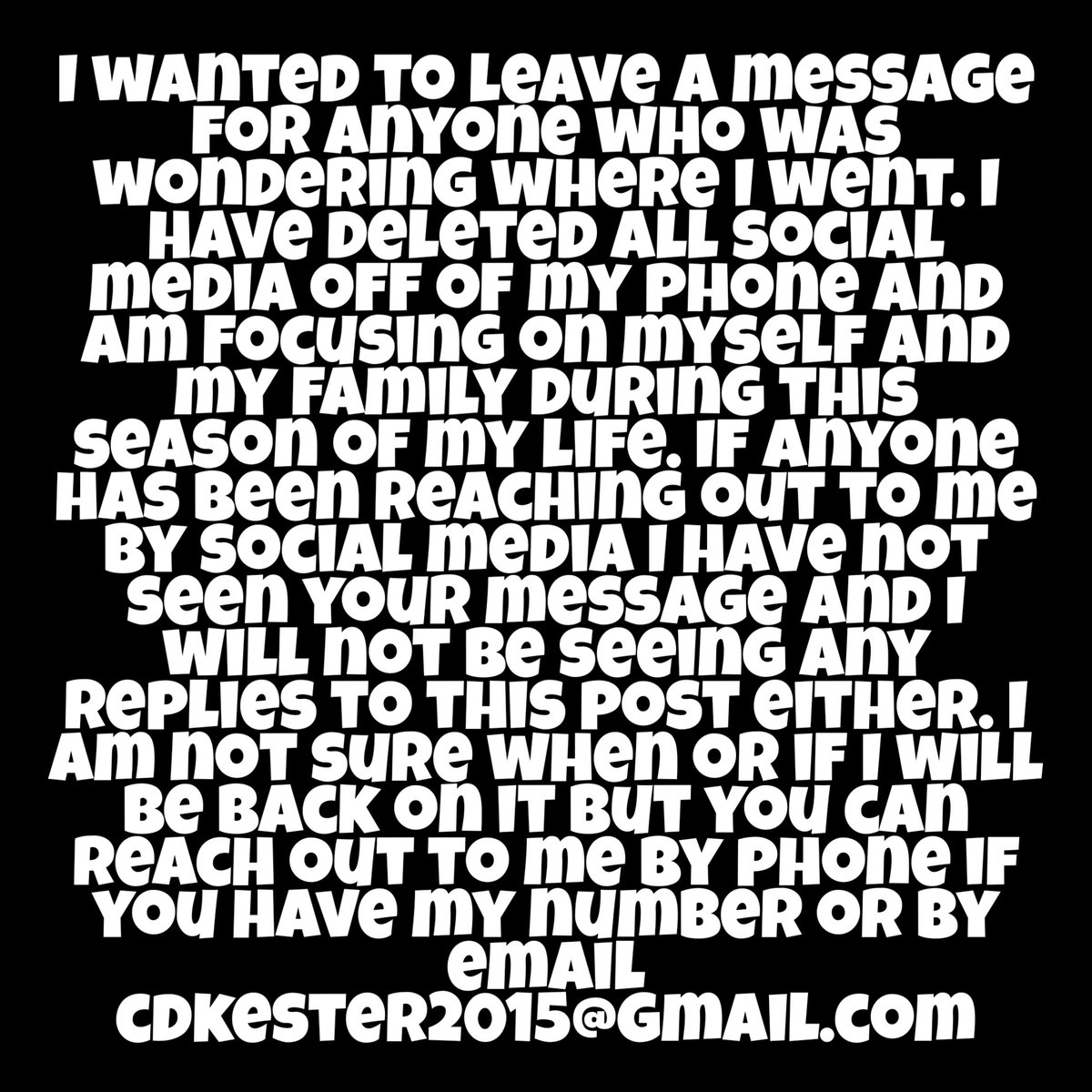 C. D Kester (@cd_kester) on Twitter photo 