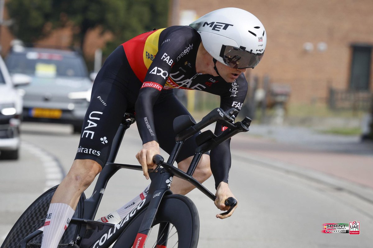 @UAE-TeamEmirates (@teamemiratesuae) on Twitter photo A strong TT effort from <a href="/Tim_Wellens/">Tim Wellens</a> today at <a href="/RenewiTour/">Renewi Tour</a> 🇧🇪. The Belgian time trial champion dashed to 5th place on the stage and move up to 4th on GC. ⏱️👊
#UAETeamEmirates #WeAreUAE #Renewitour A strong TT effort from <a href="/Tim_Wellens/">Tim Wellens</a> today at <a href="/RenewiTour/">Renewi Tour</a> 🇧🇪. The Belgian time trial champion dashed to 5th place on the stage and move up to 4th on GC. ⏱️👊
#UAETeamEmirates #WeAreUAE #Renewitour