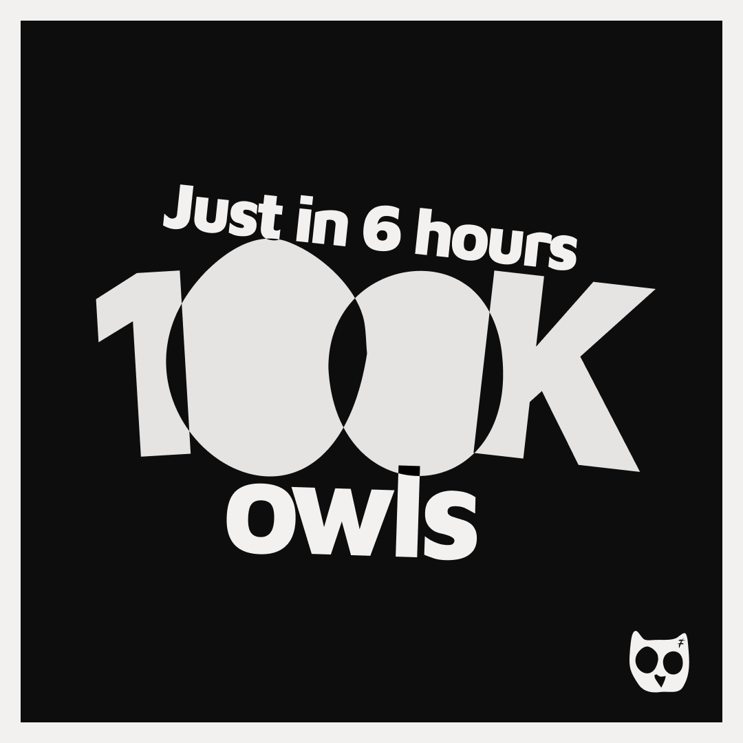 🚨 This is 🦉 OWLDOSE 🚨
👉 t.me/OwlsOnTon_bot