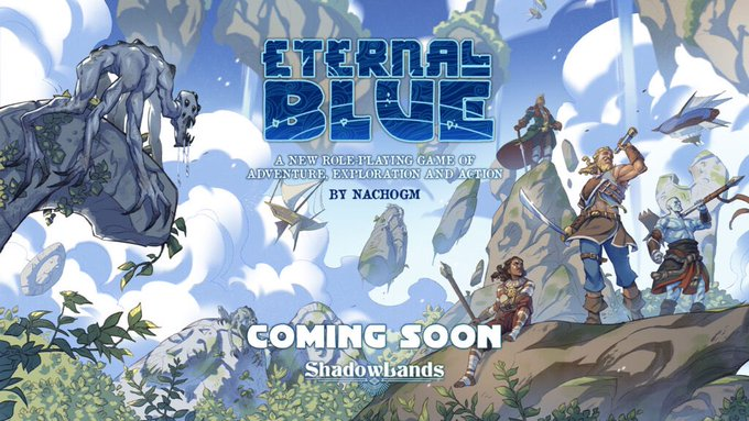 Bueno, pues esto empieza a moverse 😃
Ya está disponible la landing page para inscribiros y recibir información del producto y las fechas. Aunque esté en inglés, el juego se lanzará también en castellano, simultáneamente.
shadowlandsgames.com/eternal-blue/