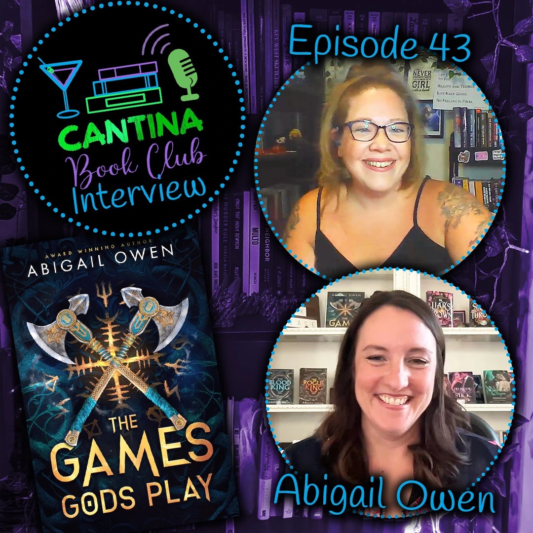 Abigail Owen (@aowenbooks) on Twitter photo I got a chance to visit with Megan at Cantina Book Club (<a href="/CantinaBookClub/">Cantina Book Club</a>) and chat all things The Games Gods Play!
LISTEN HERE
cantinabookclub.com/2024/08/27/epi…
<a href="/redtowerbooks/">Red Tower Books</a>
#cantinabookclub #thegamesgodsplay #podcast #authorinterview #romantasybooks #newrelease #greekgods I got a chance to visit with Megan at Cantina Book Club (<a href="/CantinaBookClub/">Cantina Book Club</a>) and chat all things The Games Gods Play!
LISTEN HERE
cantinabookclub.com/2024/08/27/epi…
<a href="/redtowerbooks/">Red Tower Books</a>
#cantinabookclub #thegamesgodsplay #podcast #authorinterview #romantasybooks #newrelease #greekgods