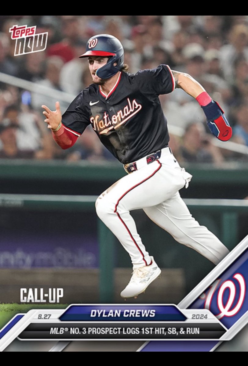 Navy Yard Nats (@navyyardnats) on Twitter photo ๐ฅ๐ฒ๐๐๐ฒ๐ฒ๐ and ๐ณ๐ผ๐น๐น๐ผ๐ to ๐๐๐ this
MLB TOPPS NOWยฎ Card commemorating the MLB call up and first hit, SB & run by LSU's own ๐๐๐๐๐ ๐๐๐๐๐ ๐ฆ
5 winners win this <a href="/Topps/">Topps</a> card๐ฆ <a href="/Nationals/">Washington Nationals</a> <a href="/__dc4__/">Dylan Crews</a> ๐ฆ
๐ฑ ๐๐ถ๐ป๐ป๐ฒ๐ฟ๐ picked ๐๐๐๐ ๐บ๐๐๐๐๐
๐๐ ๐๐ฉ๐ฆ ๐ฅ๐ฒ๐๐๐ฒ๐ฒ๐ and ๐ณ๐ผ๐น๐น๐ผ๐ to ๐๐๐ this
MLB TOPPS NOWยฎ Card commemorating the MLB call up and first hit, SB & run by LSU's own ๐๐๐๐๐ ๐๐๐๐๐ ๐ฆ
5 winners win this <a href="/Topps/">Topps</a> card๐ฆ <a href="/Nationals/">Washington Nationals</a> <a href="/__dc4__/">Dylan Crews</a> ๐ฆ
๐ฑ ๐๐ถ๐ป๐ป๐ฒ๐ฟ๐ picked ๐๐๐๐ ๐บ๐๐๐๐๐
๐๐ ๐๐ฉ๐ฆ