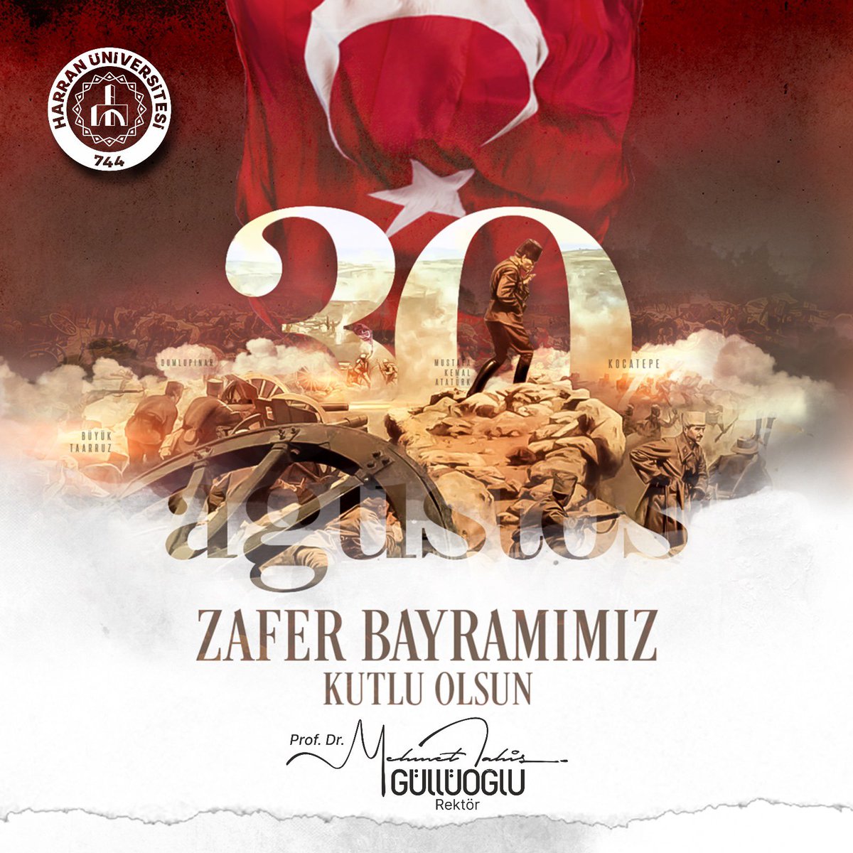 Büyük Zafer'in 102'inci Yılı 🇹🇷 

30 Ağustos Zafer Bayramımız Kutlu Olsun... 

#30AgustosZaferBayramı