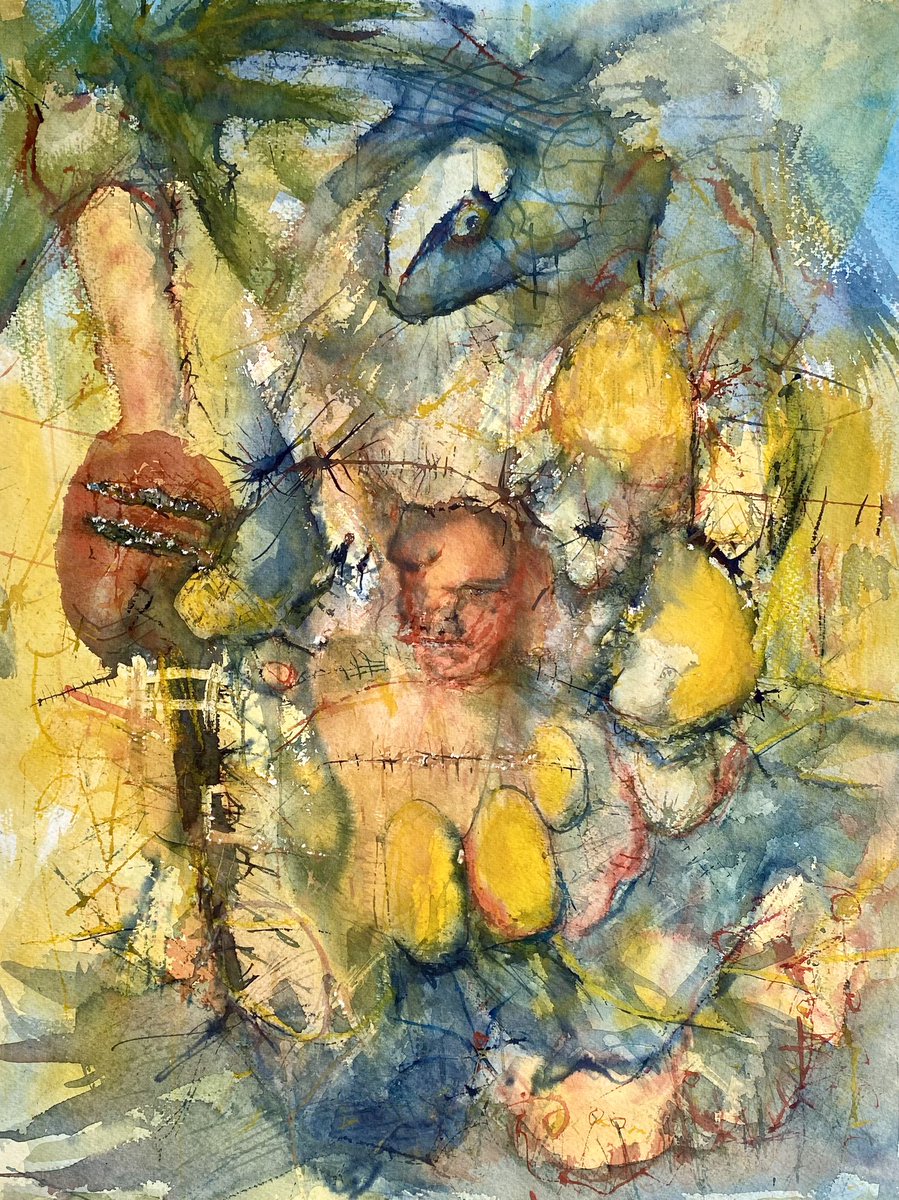 Abstract Watercolour #kunst