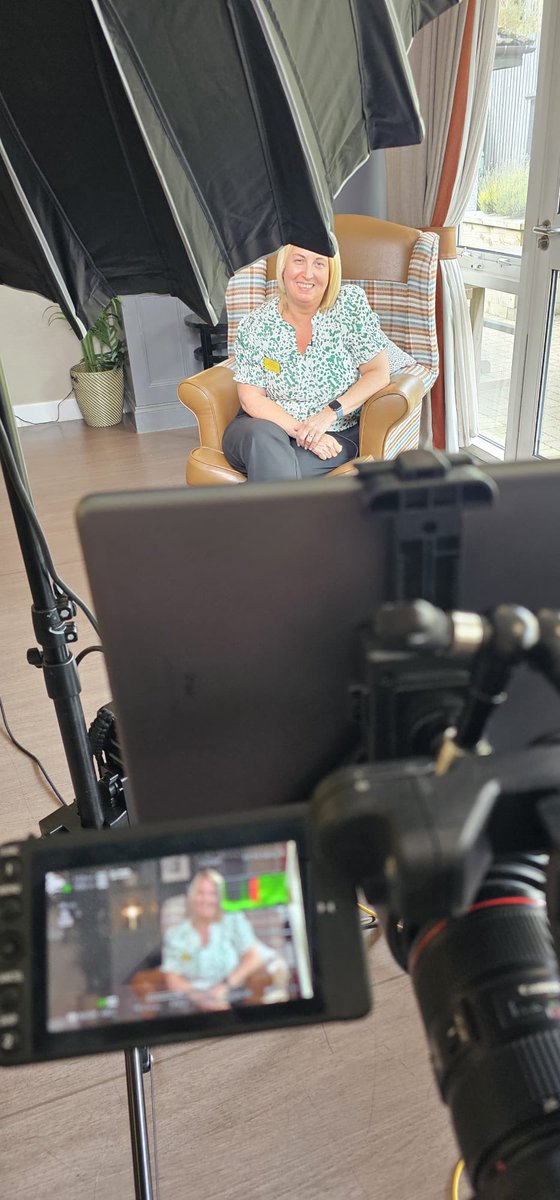 As part of the project milkshake launch the care home dietetic team have been working closely with Lillyburn Care Home to create some supportive videos, here is a taster of the behind the scenes of filming yesterday 🎥👇🏼