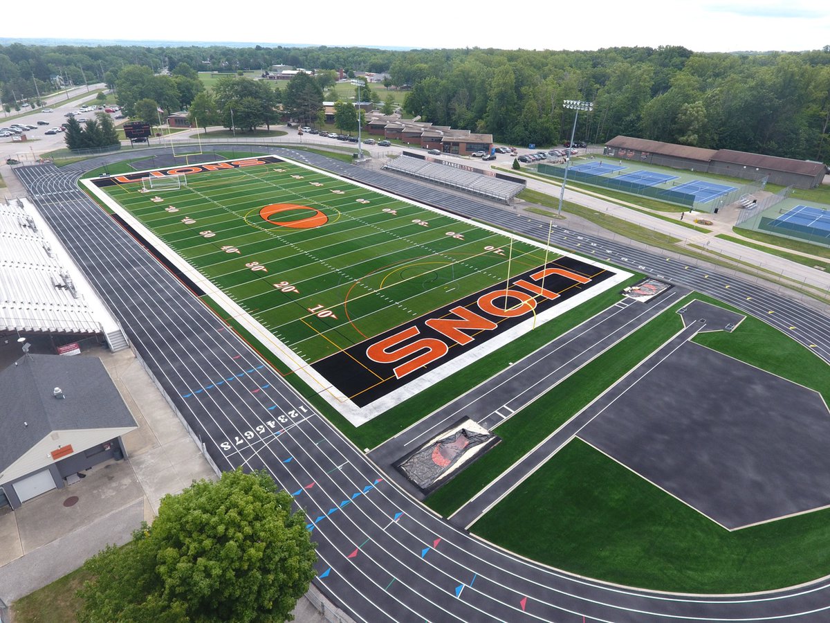 🏟️ Orange Lion Stadium in Pepper Pike is looking sharp with its new <a href="/FieldTurf/">FieldTurf</a> surface! 🏈⚽️ Thanks to <a href="/TheVascoGroup/">The Vasco Group</a> for their outstanding work on this project.

The football season got off to a great start last Friday as the new #artificialturf was in place for the Orange