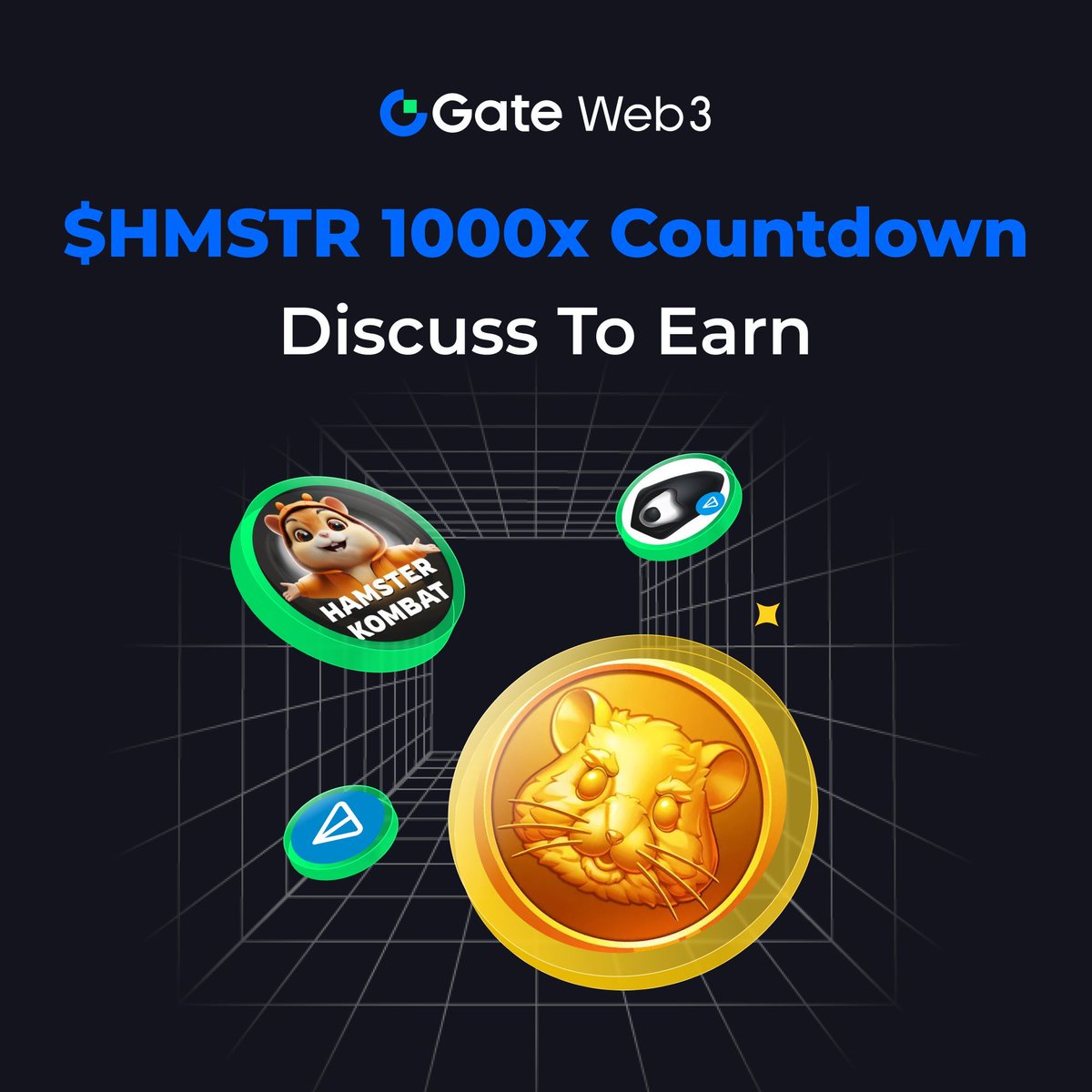 🚨#HamsterKombat TGE &amp; Listing on 09/26！

🔥 $HMSTR Looks Ready To Rally For #FREEDUROV🐹

🚀Will $HMSTR start the #Ton ecosystem #BullRun⁉️ Share your idea📝

1️⃣Follow Us + Like + RT
2️⃣Join TG: t.me/GateWeb3Wallet…
3️⃣Share + Tag #FREEDUROV
4️⃣Share screenshots of joining TG