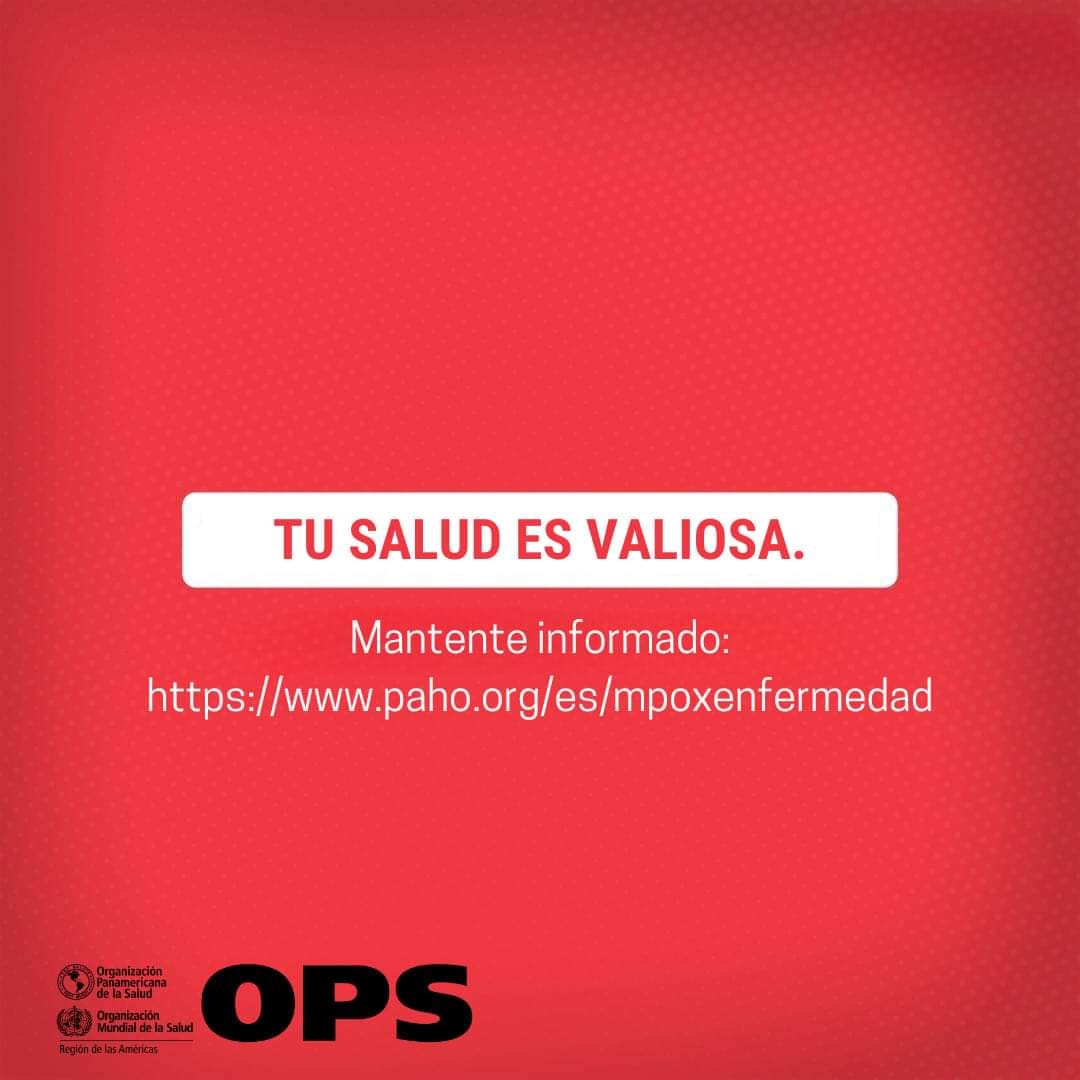 ¿Conoces qué es el #mpox , conocido también como Viruela Simica?
Cortesía: PAHO
#Mpox2024  #Cuba  #CubaPorLaVida #CubaEduca