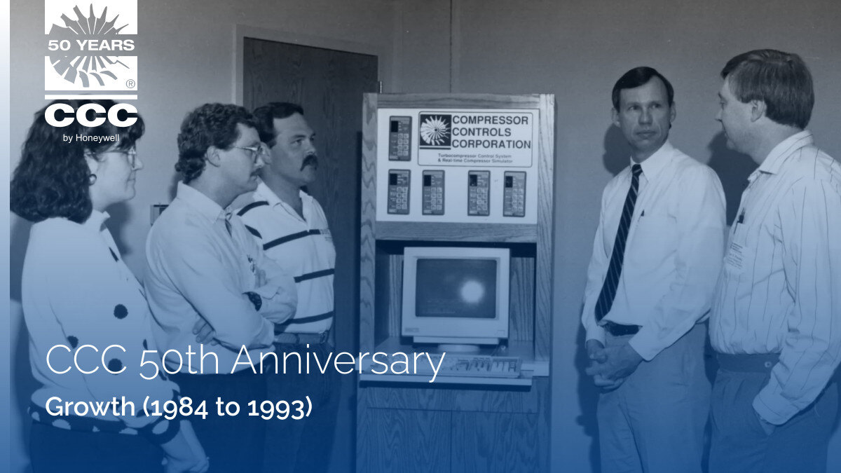 The period between 1984 and 1993 saw numerous leaps and strides in turbomachinery controls, including early surge detection technologies, new loadsharing algorithms and a more advanced control system design in the Series 3. Learn more.  
#CCC #CCC50th
hubs.ly/Q02JMgcX0