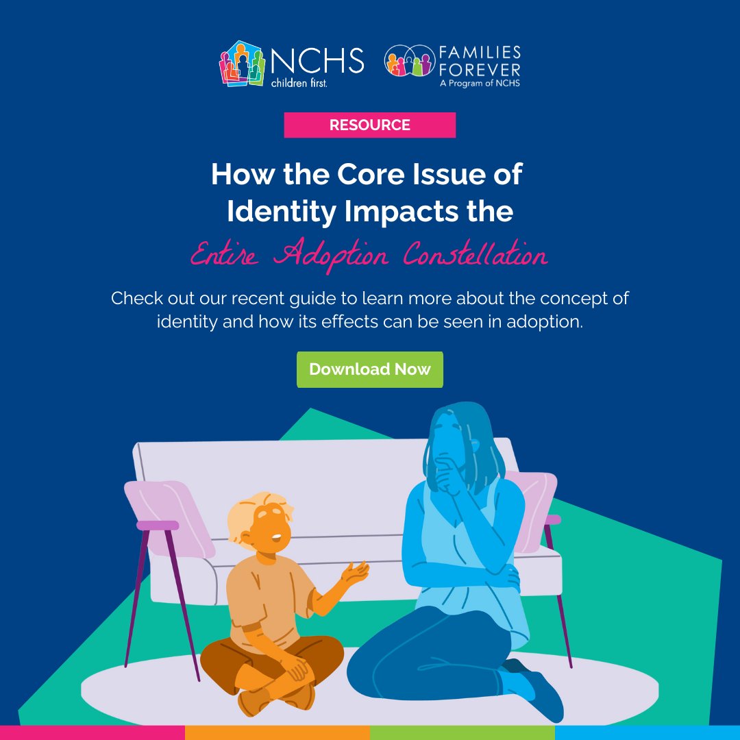 Overcoming guilt and shame is vital in adoption. Our NCHS guide provides strategies for all members of the adoption constellation. Get your copy today!
hubs.la/Q02MXct80 
#AdoptionSupport #FamiliesForever #NCHS