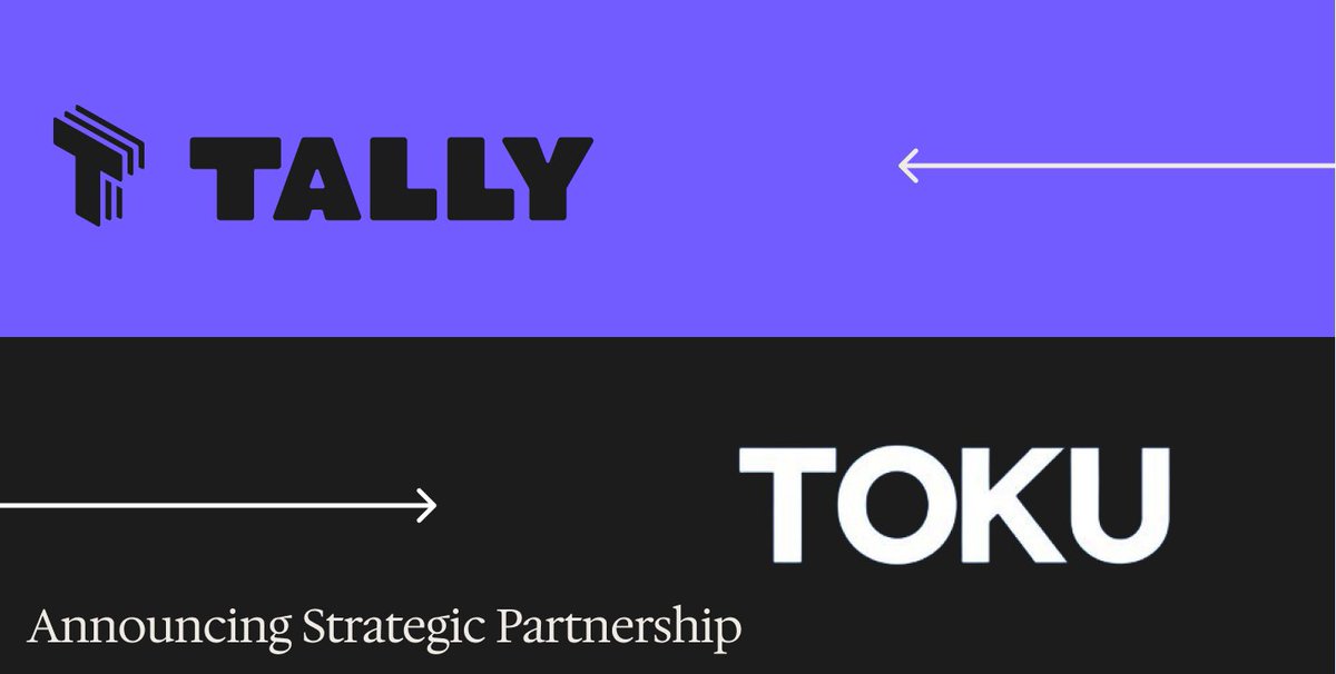 Tally (@tallyxyz) on Twitter photo "This partnership ensures that every stakeholder's voice can be heard, regardless of their token's status. By expanding the voting pool, we're fostering more inclusive and democratic decision-making in crypto organizations." - <a href="/rafaelsolari/">Raf Solari</a>
Read more on Tally's strategic "This partnership ensures that every stakeholder's voice can be heard, regardless of their token's status. By expanding the voting pool, we're fostering more inclusive and democratic decision-making in crypto organizations." - <a href="/rafaelsolari/">Raf Solari</a>
Read more on Tally's strategic