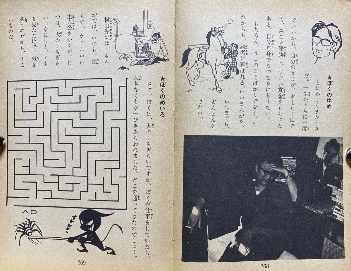 人気まんが家なんでも百科」(構成スタジオK 1945年(昭和45)2月