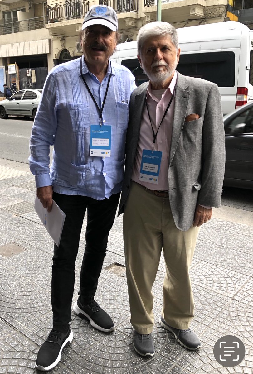 Con mi amigo Celso Amorim, ex-canciller de Brasil y hoy consejero especial del Presidente Lula para asuntos internacionales. Trato de explicarle las 10 razones objetivas por las que Nicolás Maduro ganó las elecciones presidenciales en Venezuela el pasado 28 de julio.