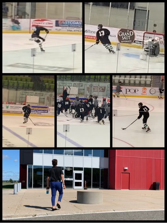 Gunnerk93's tweet photo. Day 1 in the books for #3DeclanKennedy at the @GFRapidshockey training camp sporting the lucky # 13 for the Team Black. #chasingitdown #noquit #enjoyingtheride https://t.co/LpKEL5Q0Q5