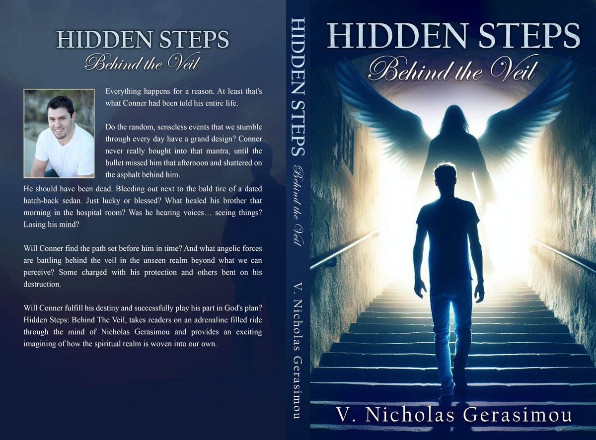 GeraAuthor's tweet photo. If you love supernatural thrillers then "Hidden Steps - Behind the Veil" is your next Fall read. Angels, demons, and destiny all wrapped around the story of a lost young man searching for purpose.
#Amazon #AmazonBooks #amazonbookstore #kindle #kindlebooks #kindlebook #AmazonPrime #BookBoost #amwriting #bookmarketing #bookreviews #booklovers #religious #ReligiousConversion #angels #demons #Fate
https://t.co/iuHzJtNhLI