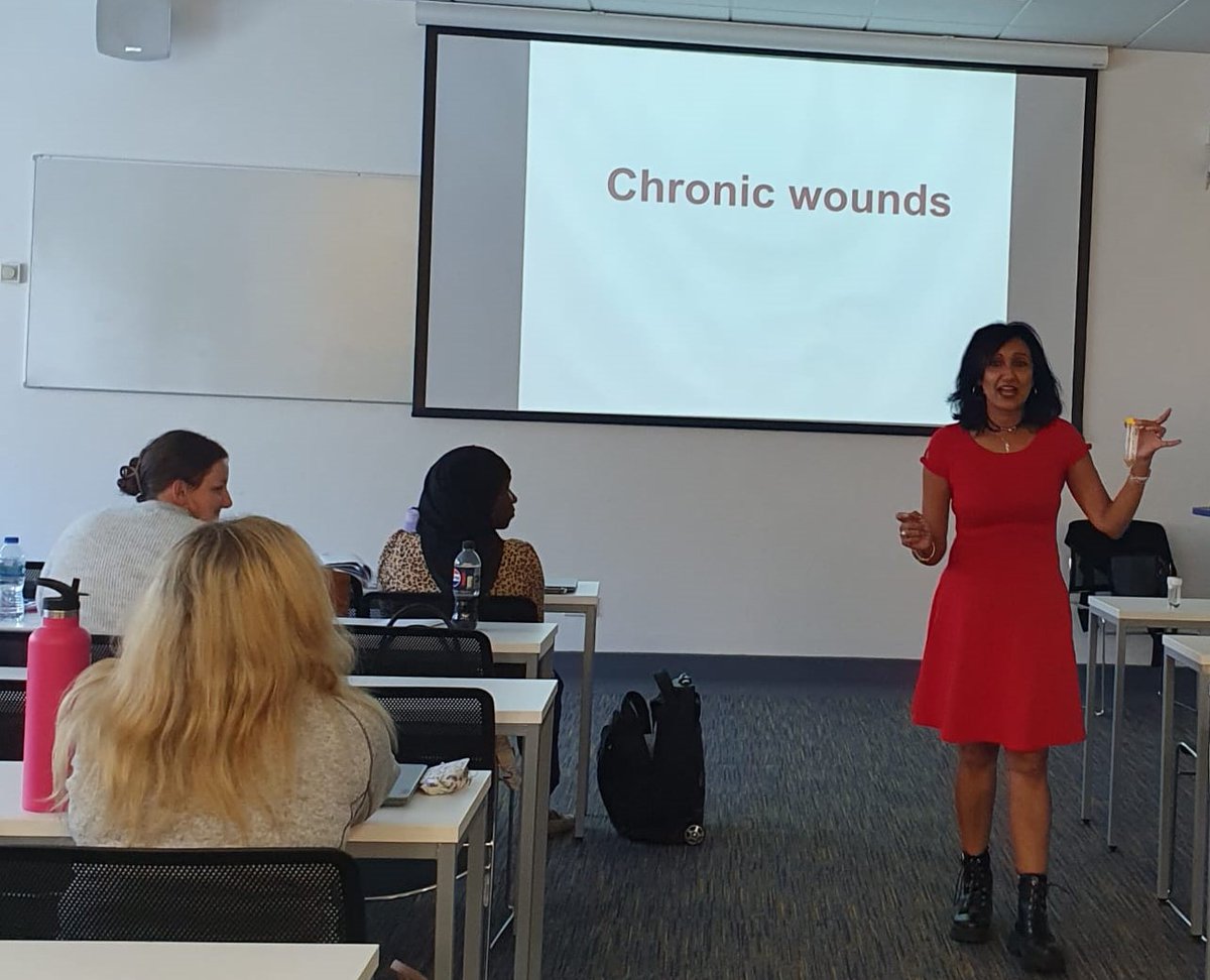 Yamni Nigam (@yamnette) on Twitter photo Brilliant day, teaching our student nurses all about maggots for the treatment of chronic wounds! Nice one M23!👏 <a href="/SwanseaUni/">Swansea University</a> Brilliant day, teaching our student nurses all about maggots for the treatment of chronic wounds! Nice one M23!👏 <a href="/SwanseaUni/">Swansea University</a>