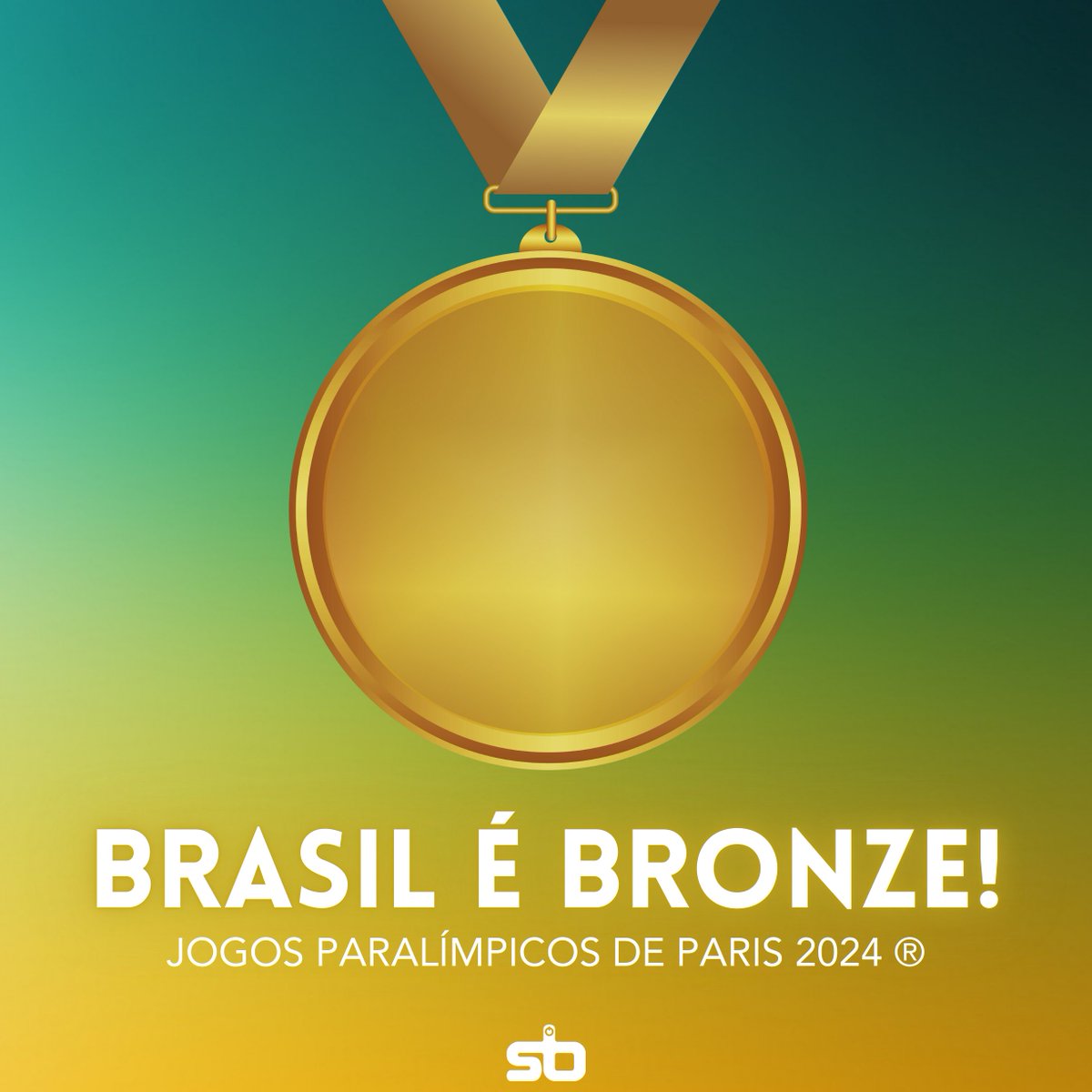 sboficial's tweet photo. 🚨 É BRONZE PARA O BRASIL! Gabriel Bandeira conquista a medalha de bronze nos 100m borboleta da Natação. #JogosParalímpicos #Paris2024 https://t.co/HLnQoCce5q