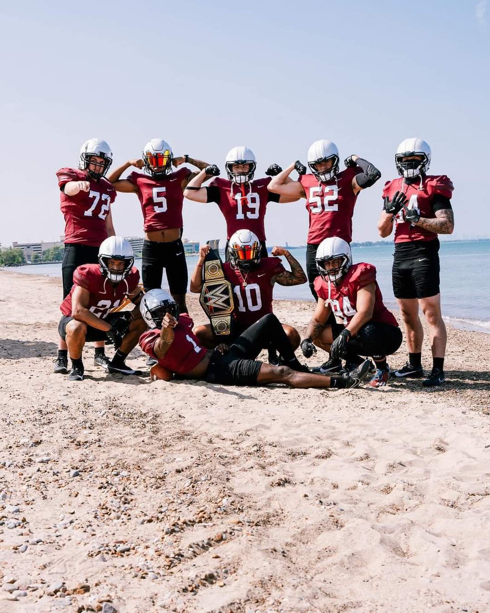 Media day 2024.... How do we describe it?????...... TOUGH! 😤🌊 <a href="/CCSJAthletics/">Crimson Wave</a>