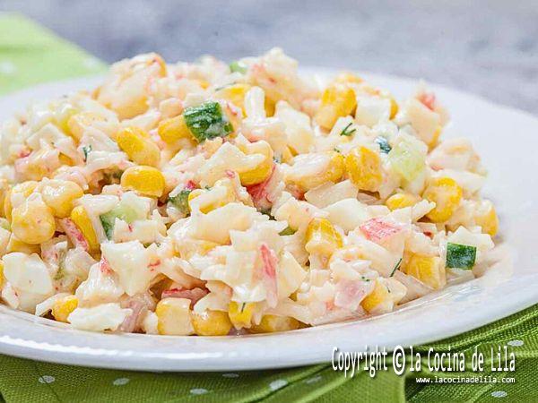 Ensalada de Arroz con Mayonesa dlvr.it/TCXBVG - @lacocinadelila