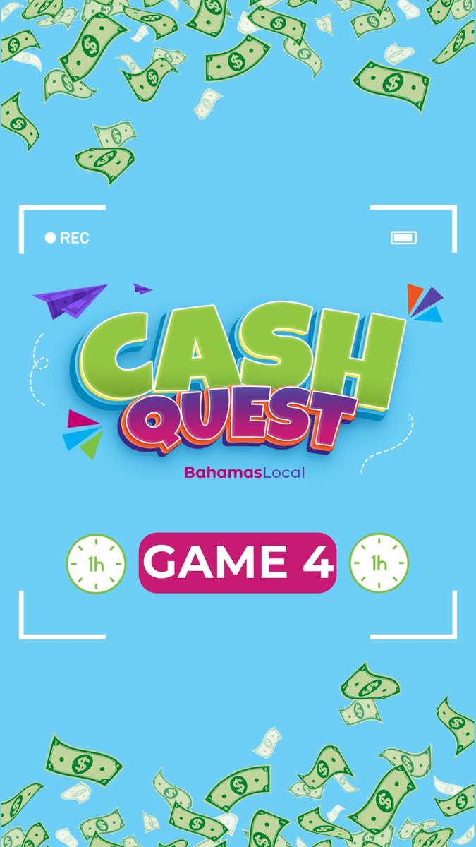 When is it going to drop???? You will have to keep watching to see the location.  #CashQuestBahamas #BahamasTreasureHunt #HiddenCashBahamas #BahamasLocal50 #FindersKeepersBahamas #TreasureHunt2024 #HiddenGemsBahamas #BahamasCashDrop #QuestFor50 #BahamasLocalChallenge